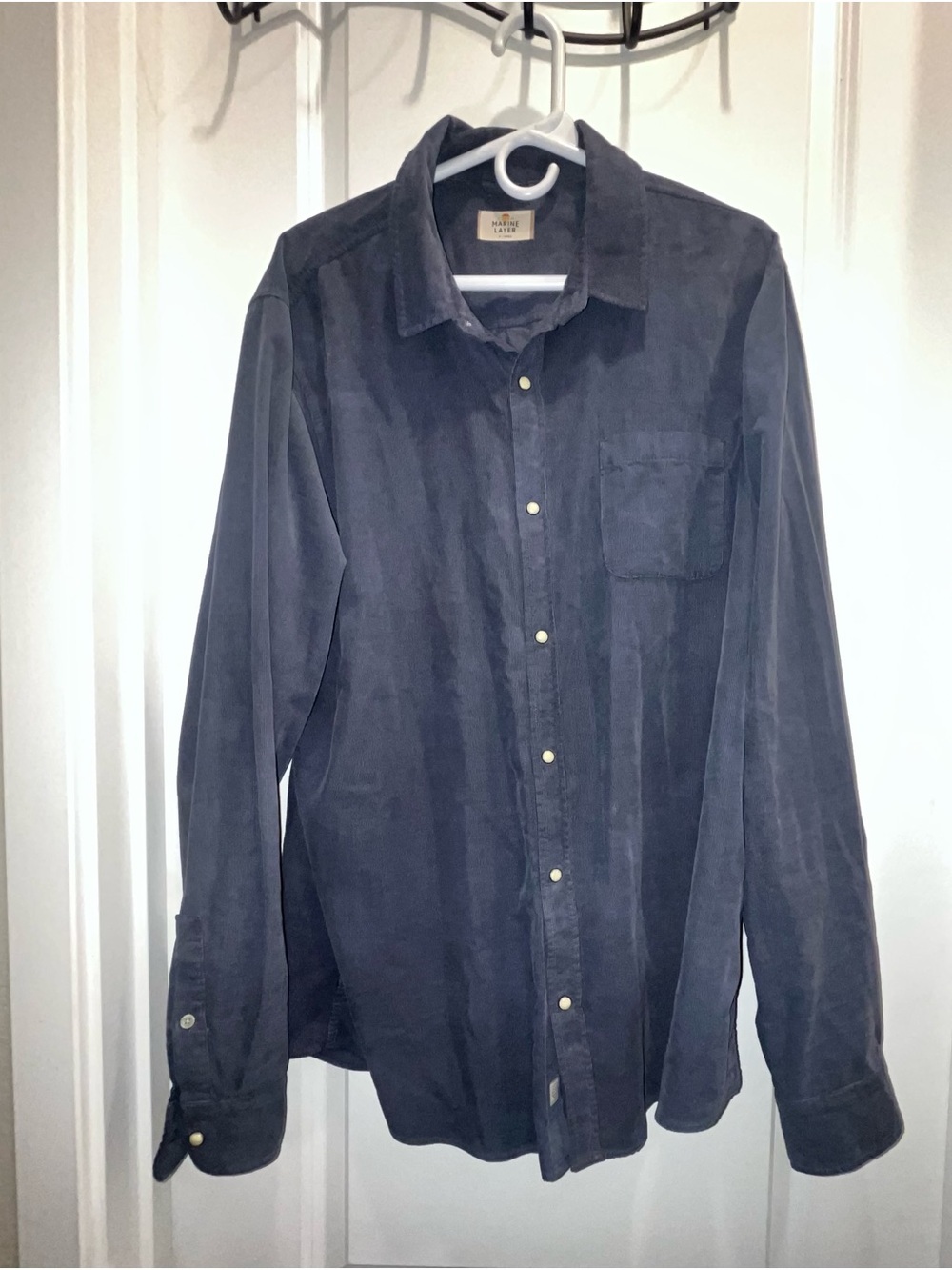 Marine Layer Snap Cord Shirt